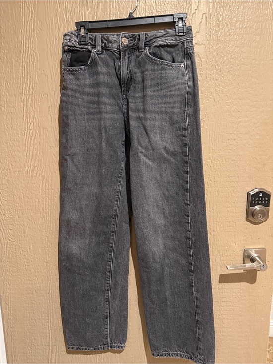 Garage Denim - Garage Women's Straight Jeans in Washed Black